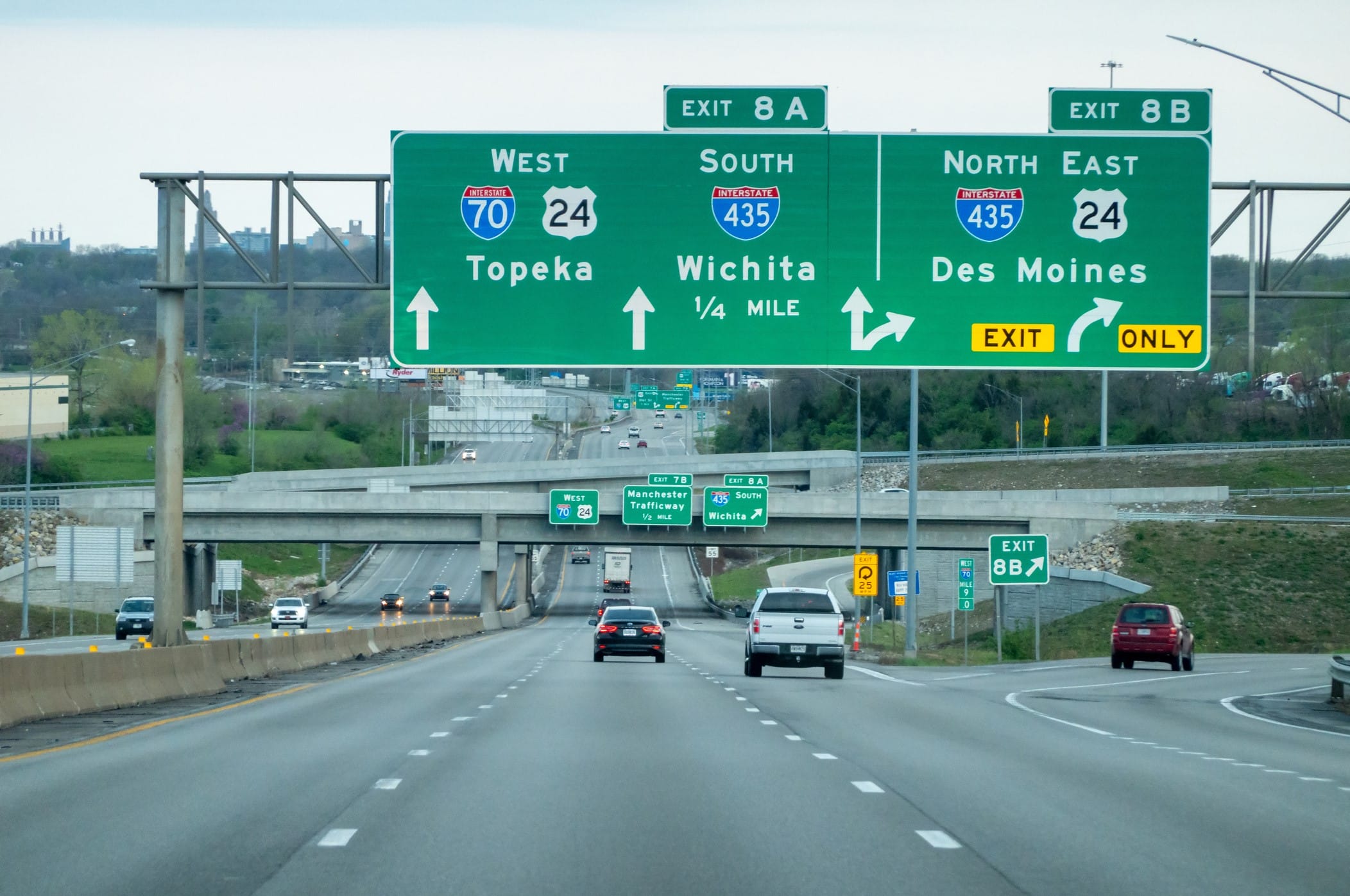 Street signs in Kansas